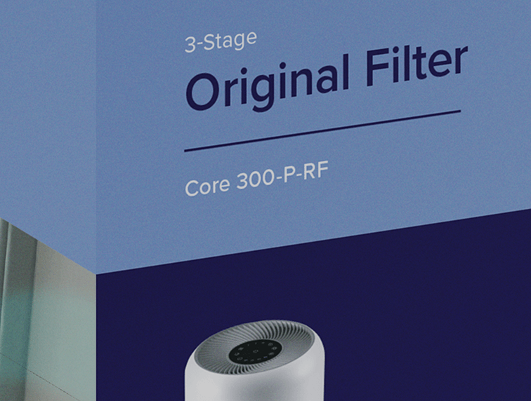 Match the filter model number to your air purifier