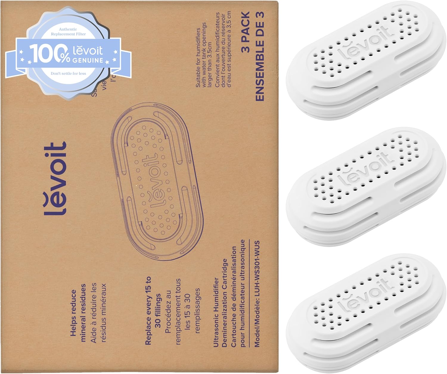 Levoit Humidifier Demineralization Cartridge - Levoit