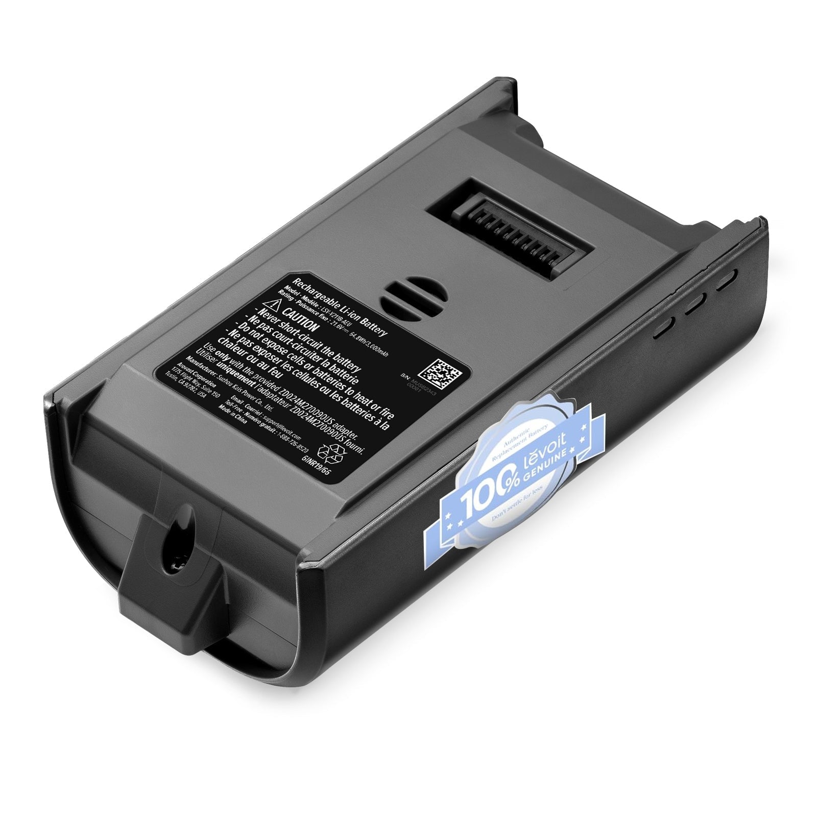 Levoit LVAC-200 MAX Cordless Vacuum Replacement Battery - Levoit
