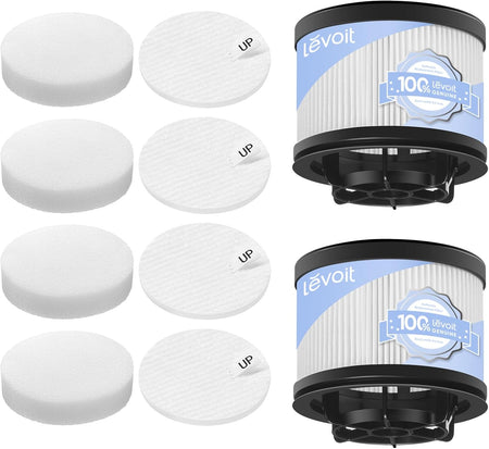 Levoit LVAC-300 & LVAC-200 MAX Replacement Filter Set (4+2 Pack) - Levoit
