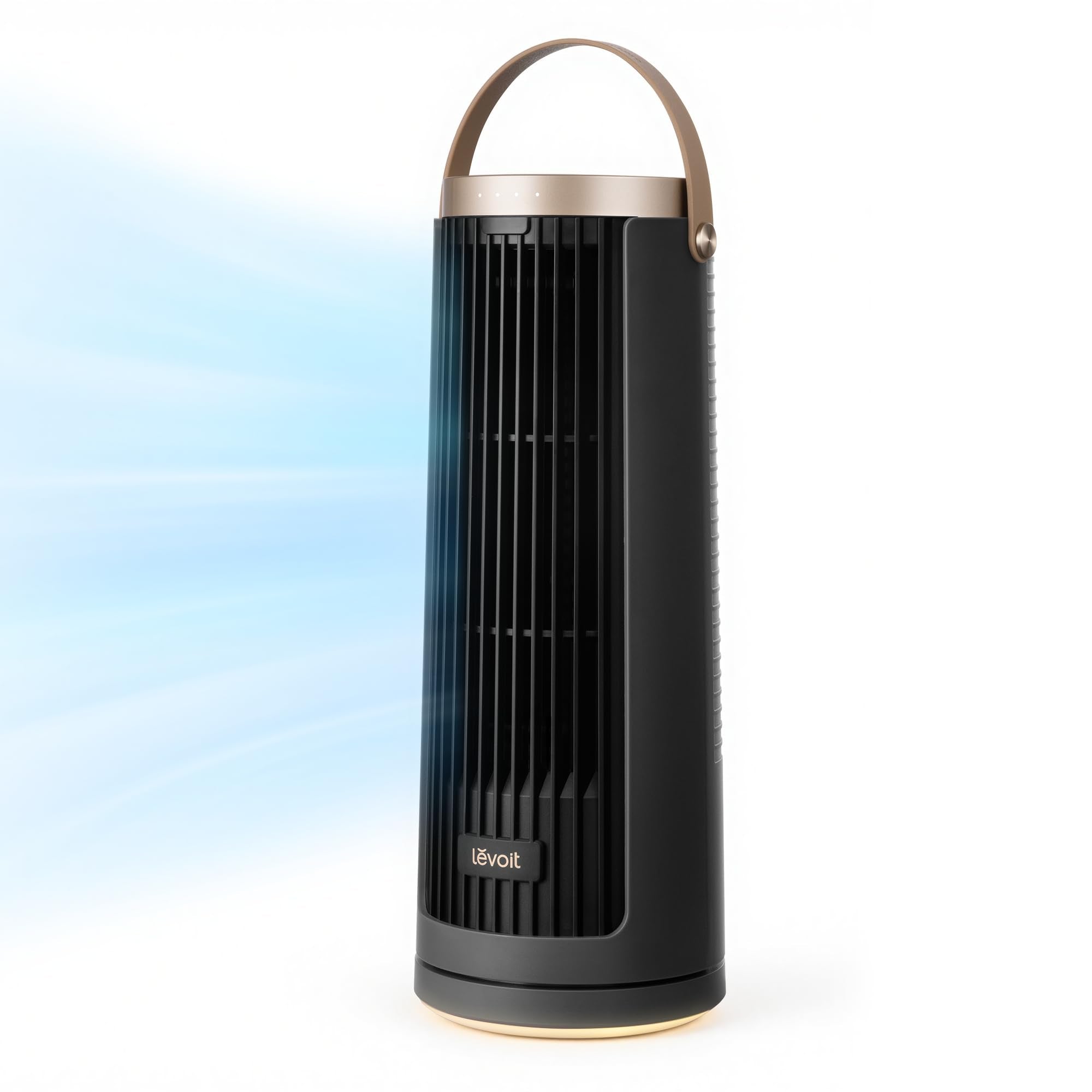 Levoit Windi Mini Pro Portable Desk Tower Fan | Cordless Fan