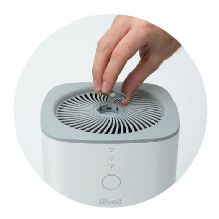 Levoit True HEPA Air Purifier LV-H128-RXA Dual-Filter Design, with  Aromatherapy, for Small Room, Bedroom, Office, Bonus Aroma Pads, 2 Pack