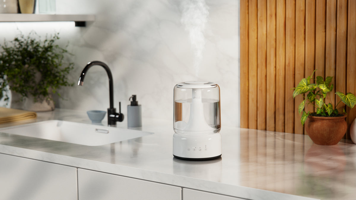 Soothing Humidification.
Simplified Cleaning.