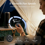 Levoit Windi Mini Pro Portable Desk Tower Fan