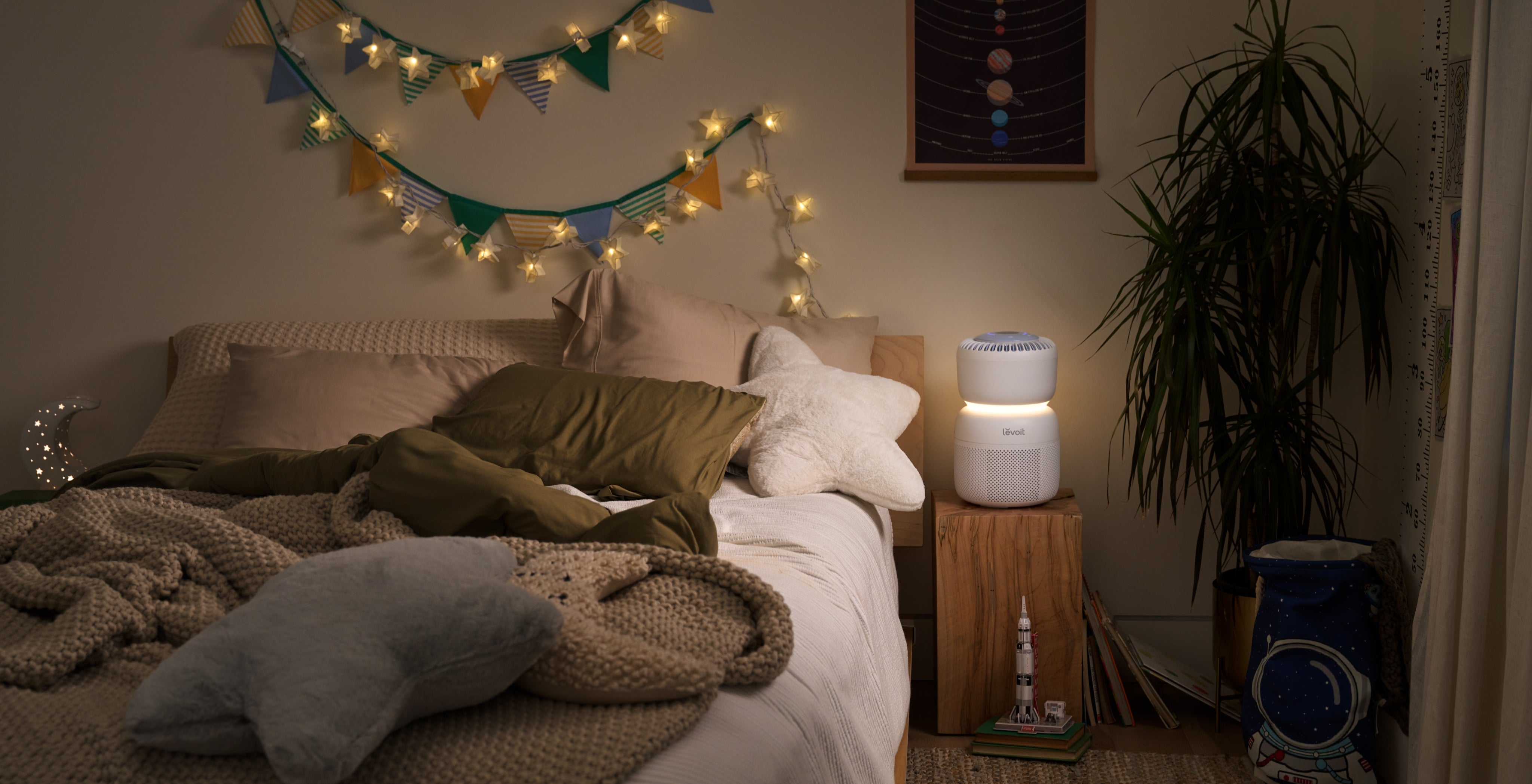 Levoit best air purifier for babies and parents