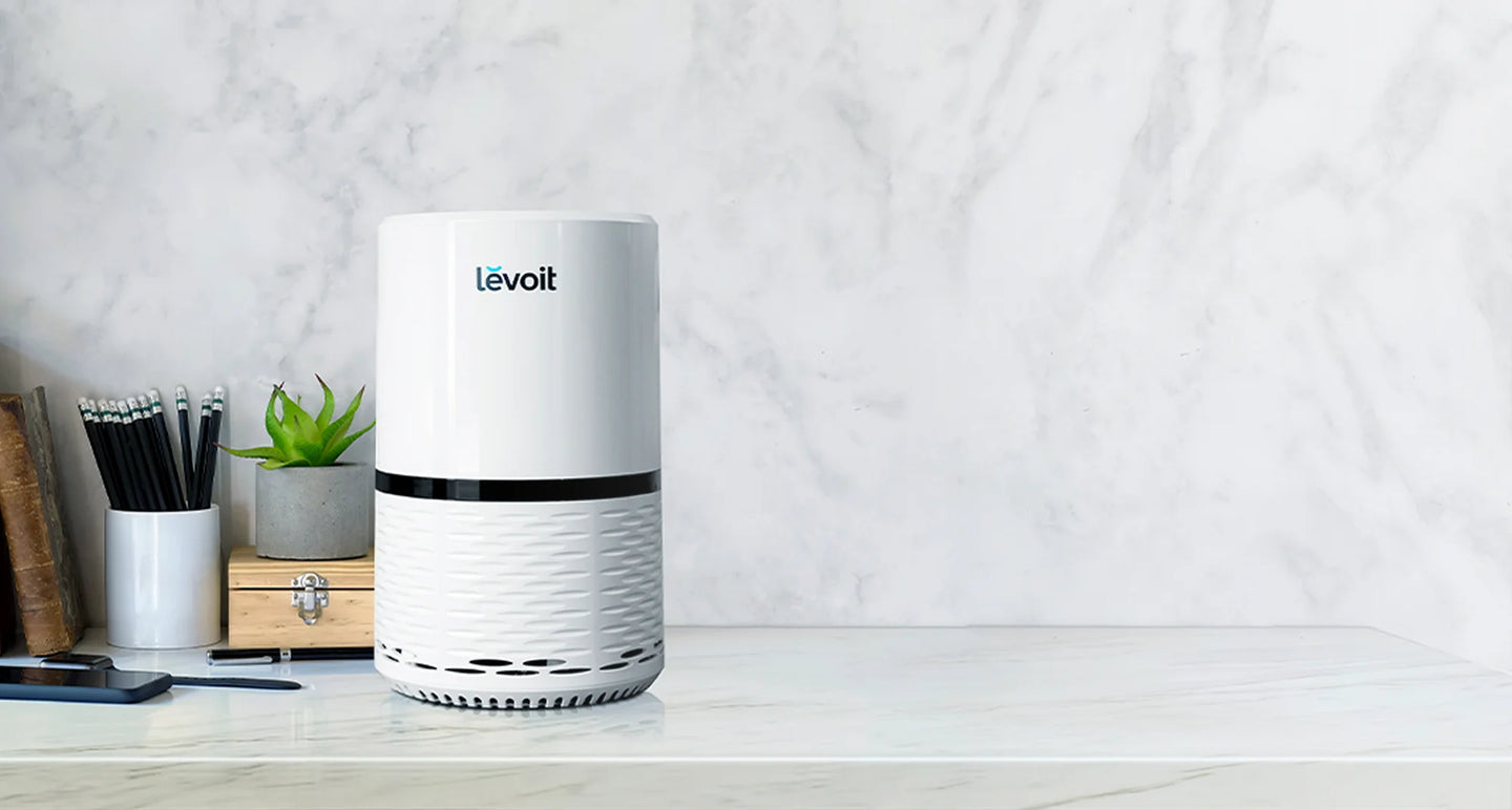 Levoit Air Purifier, True HEPA Air Cleaner for Allergies, Asthma and Pets,  LV-H132-XR 