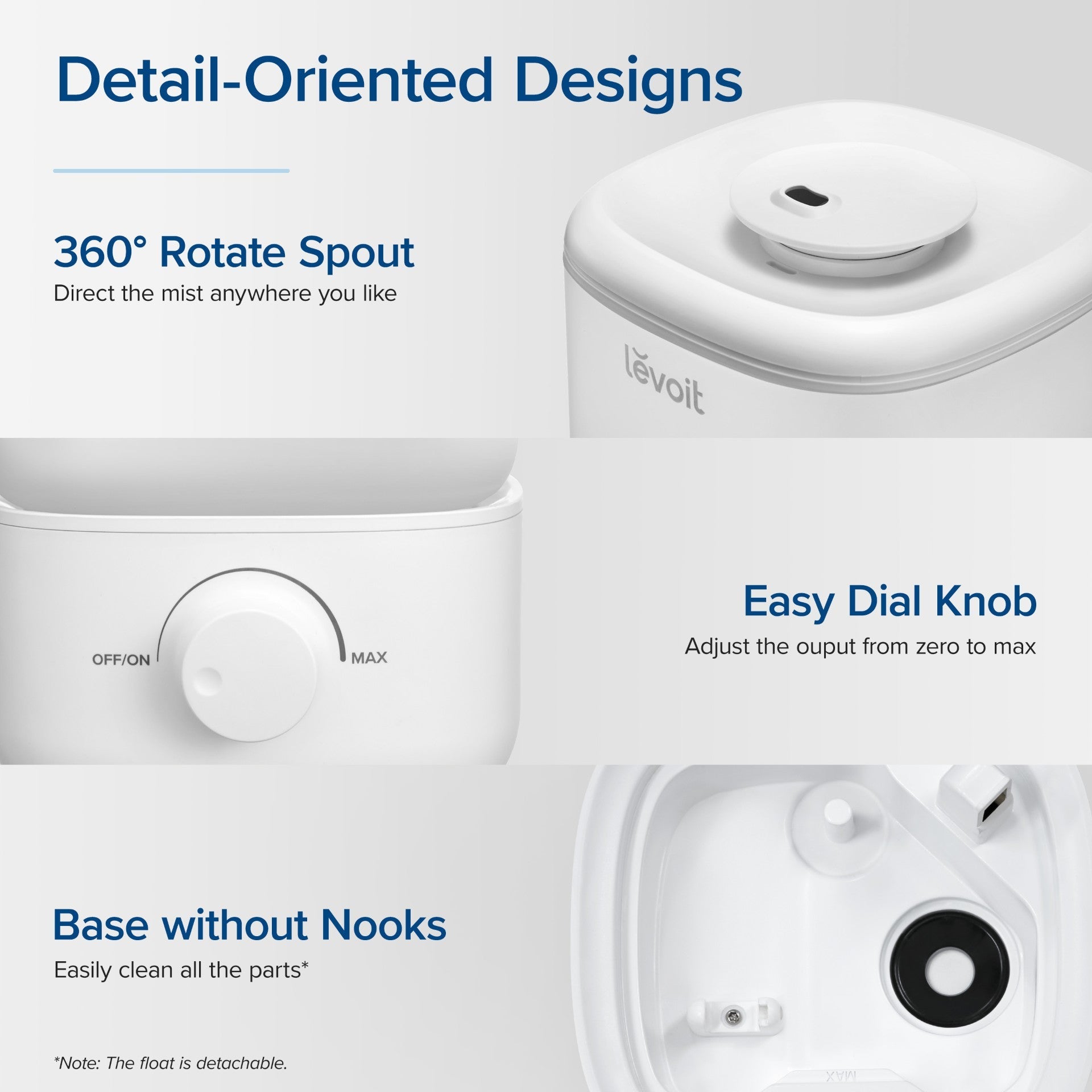 Classic 160 Humidifier: Unique Top Fill Humidifier – Levoit