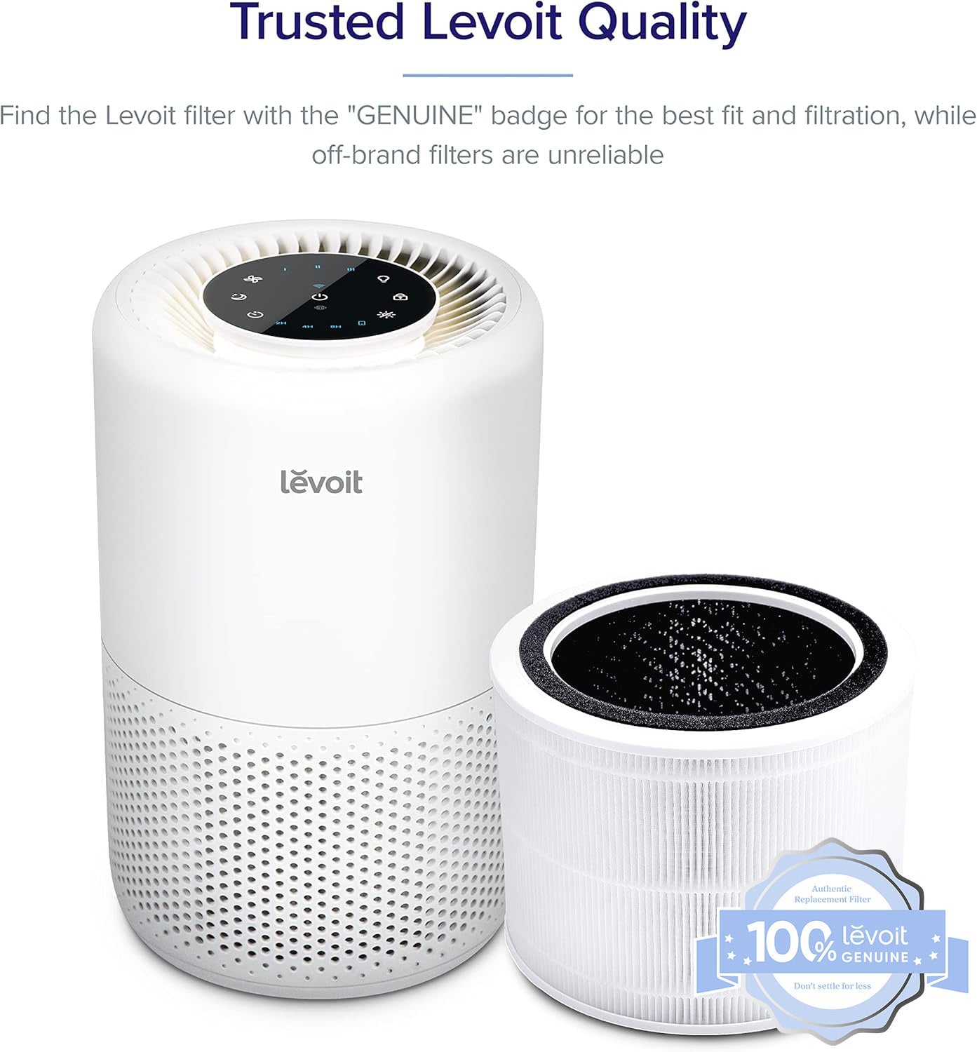 Levoit Core 200S-P Replacement Filter 2-Pack