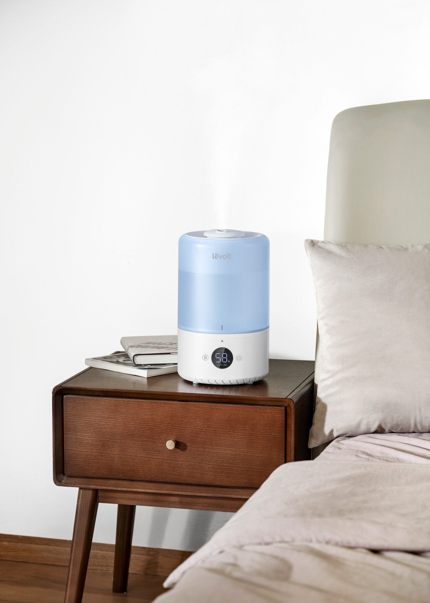 Vivian X MIST Duo 200（ミストデュオ200） Levoit Dual 200S Smart Top-Fill Humidifier | Best for Bedroom