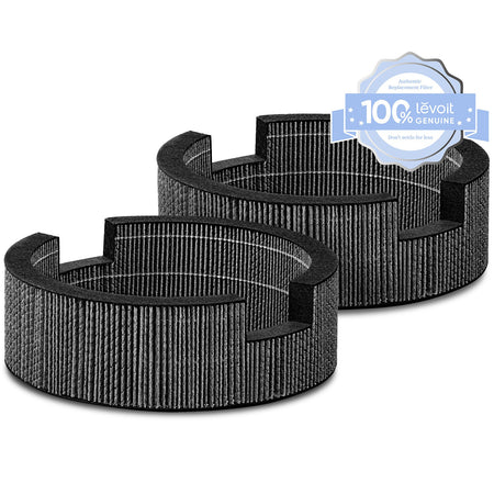 Levoit 2-Pack Genuine Wick Filters for Sprout Evaporative Humidifier. Authentic replacement humidifier filters.