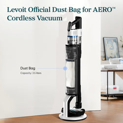 Levoit AERO Cordless Stick Vacuum Dust Bag Replacements - Set of 6 - Levoit AERO Cordless Stick Vacuum Dust Bag Replacements - Set of 6 - Levoit