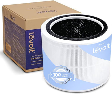Levoit Core® 200S-P Air Purifier 3 - Stage Replacement Filter – HEPA-Grade Sleep Mode