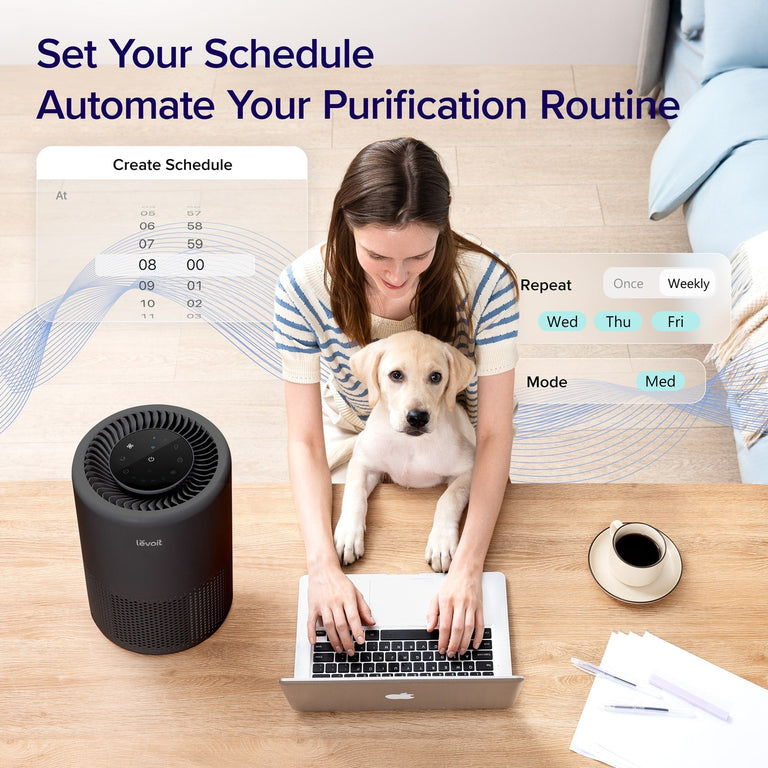 Levoit Core® 200S - P Black Smart Air Purifier - Levoit