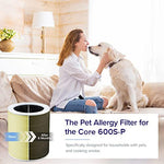 Levoit Core 600S - P Replacement Filter | 3 - Stage HEPA - Grade Filtration - Levoit