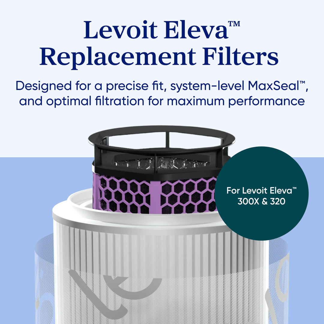 Levoit Eleva 300X Smoke & Cooking Activated Carbon Air Purifier Filter - Levoit