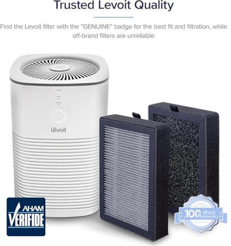 Levoit Vista 200 Replacement Filter 2-Pack | 3-Stage HEPA Filtration - Levoit Vista 200 Replacement Filter 2-Pack | 3-Stage HEPA Filtration - Levoit