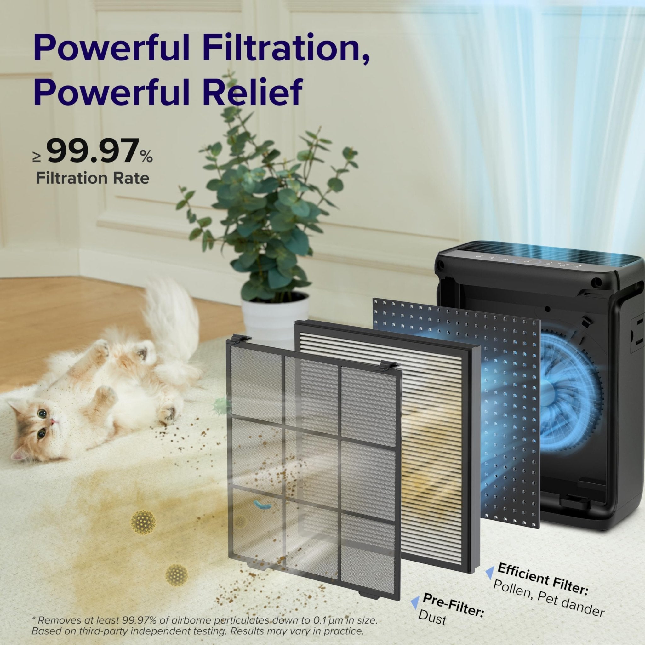 Levoit Vital 100S-P Air Purifier丨Perfect for Pets