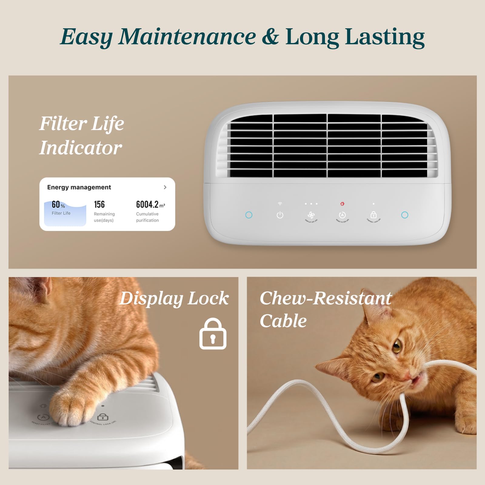 Levoit Vital® Pet Air Purifier for Pets | Odor & Pet Hair Control