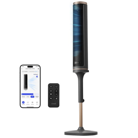LEVOIT Windi Lift Smart Tower Fan - Levoit