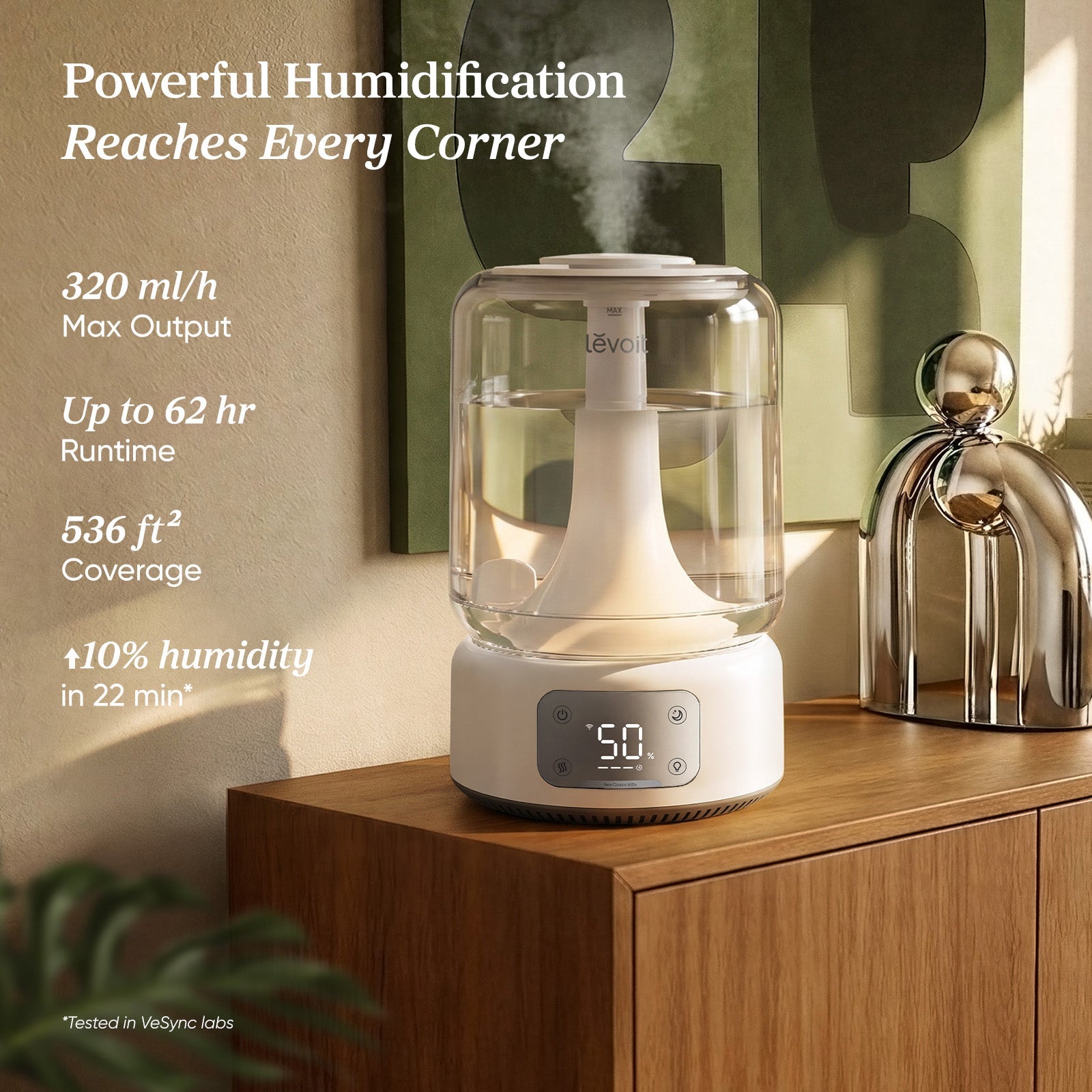 NeoClassic 650S Smart Humidifier 6.2L | Levoit Cool Mist