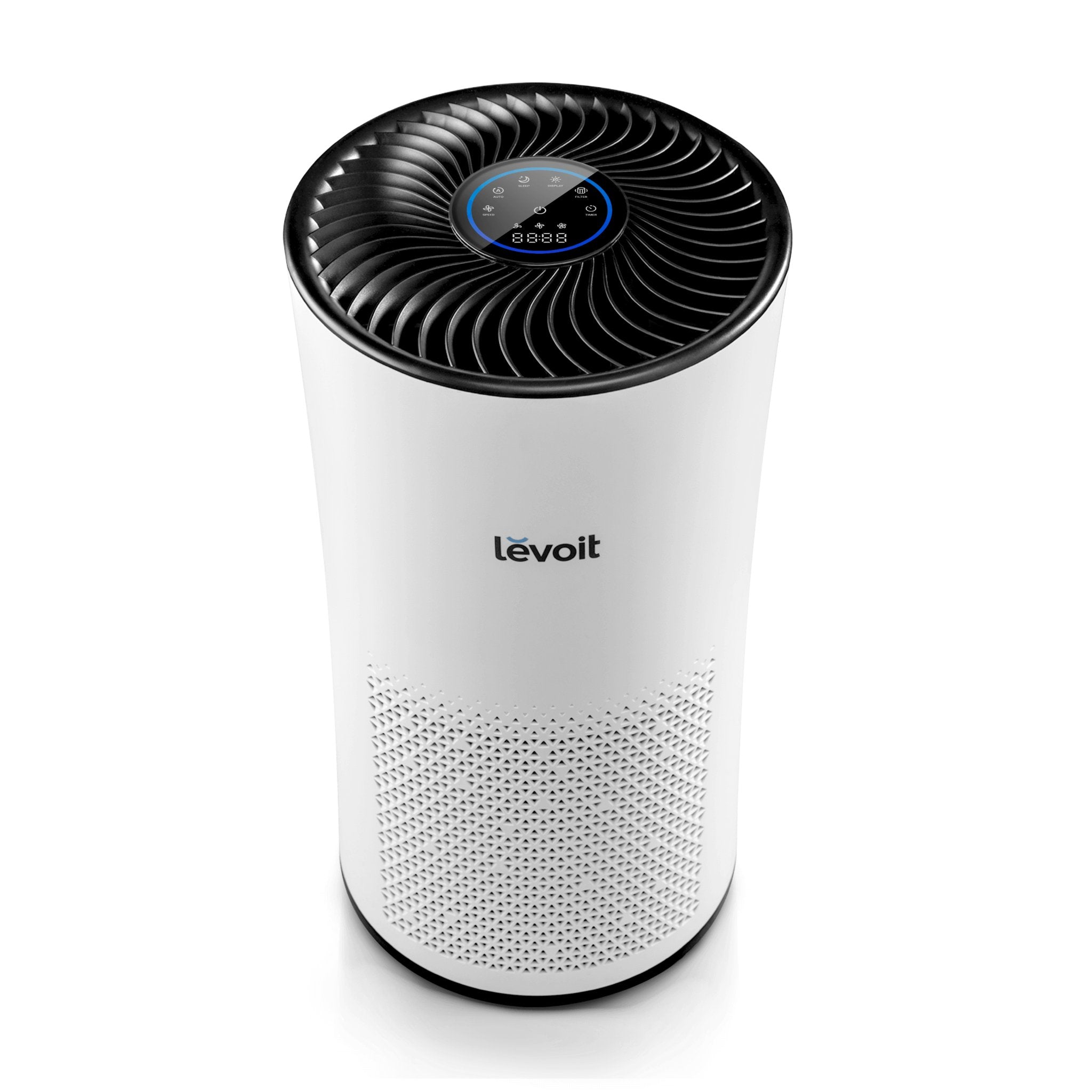 Levoit air deals purifier green light