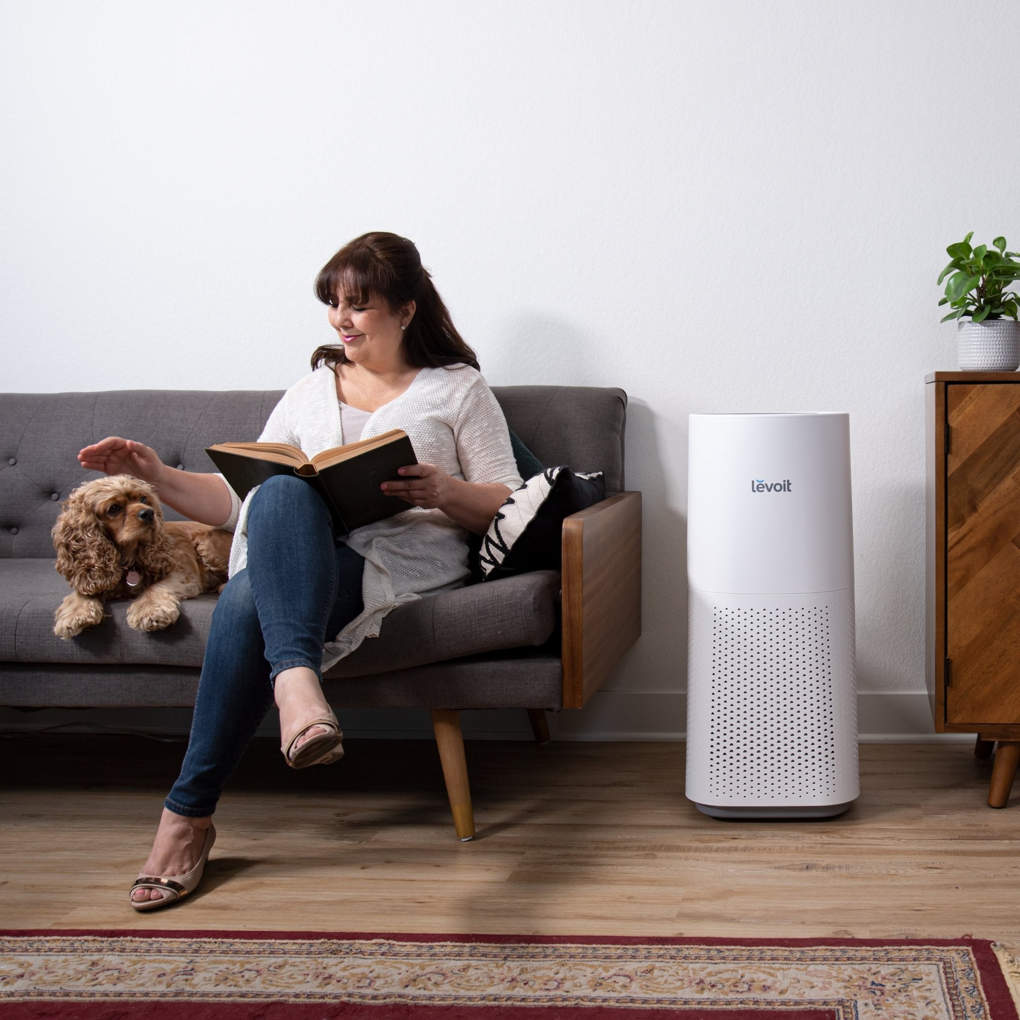 LV-H134 Tower Pro True HEPA Air Purifier - Levoit