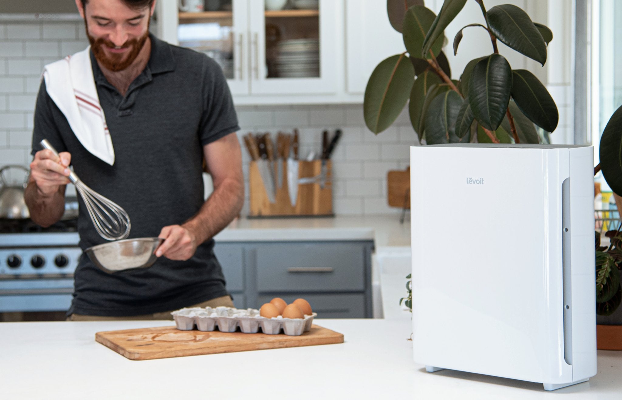 True hepa air purifier deals with washable filter