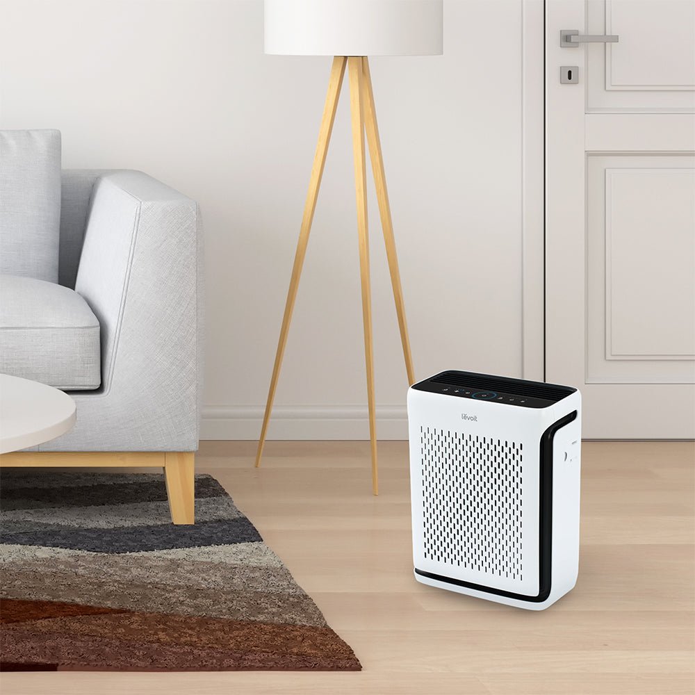  LEVOIT - Vital 100 - Purificador de aire silencioso para  habitaciones grandes del hogar, con limpiador de filtro H13 True HEPA y  filtro lavable, libre de ozono, para alergias y mascotas