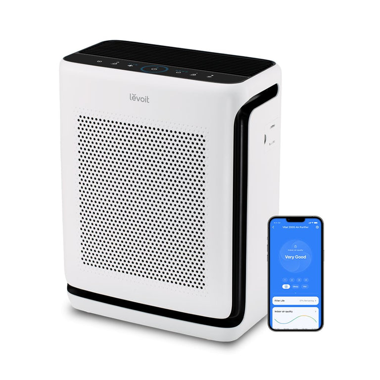  LEVOIT Air Purifiers for Home Bedroom, Smart WiFi, Auto Mode,  Covers Up to 1095 Ft² for Home Large Room, Quiet Cleaner for Pets,  Allergies, Dust, Smoke, White Noise, Core 300S /